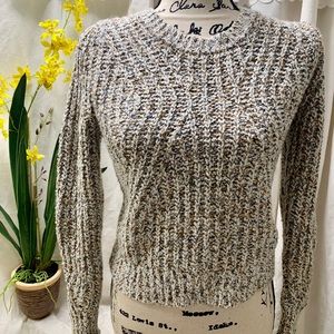 Banana Republic Chunky Pointelle Cropped Sweater